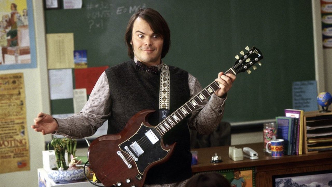 Jack Black dans School of Rock