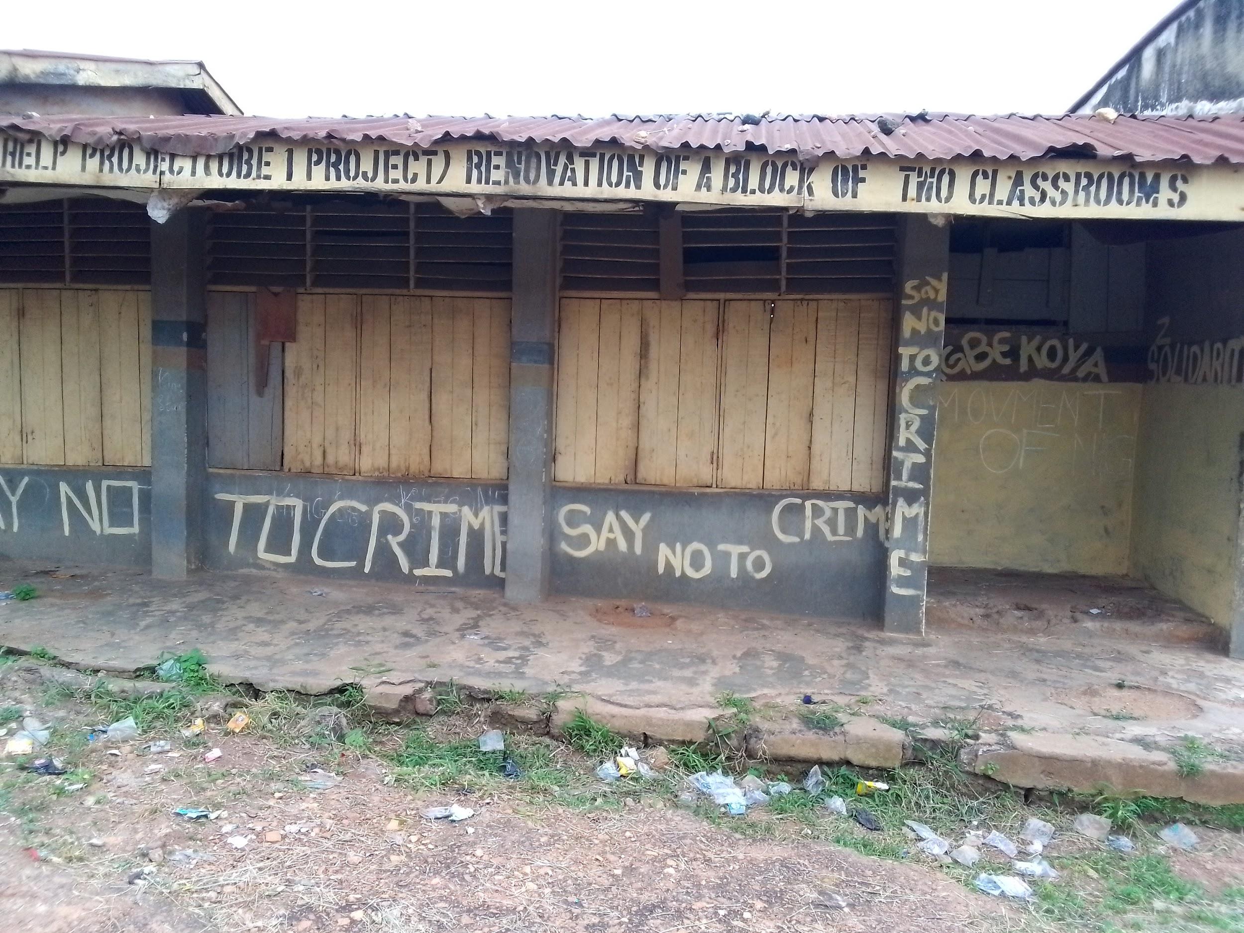 Base de l'Agbekoya à I.M.G. Écoles Primaires