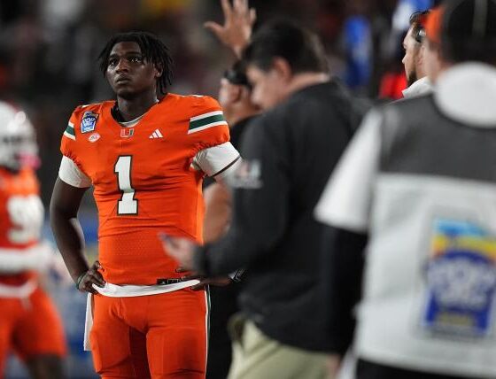 L’avenir en NFL de Cam Ward, le quarterback vedette de Miami, divise les experts !