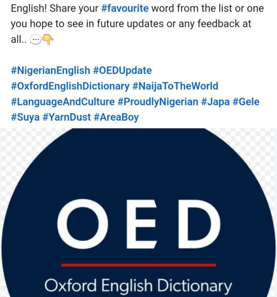 419, Agbero, Japa, Jand, Gele : 22 mots nigérians qui font leur entrée dans le dictionnaire Oxford !