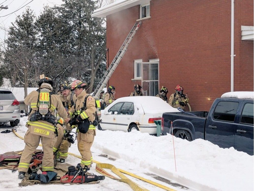 incendie à Ottawa